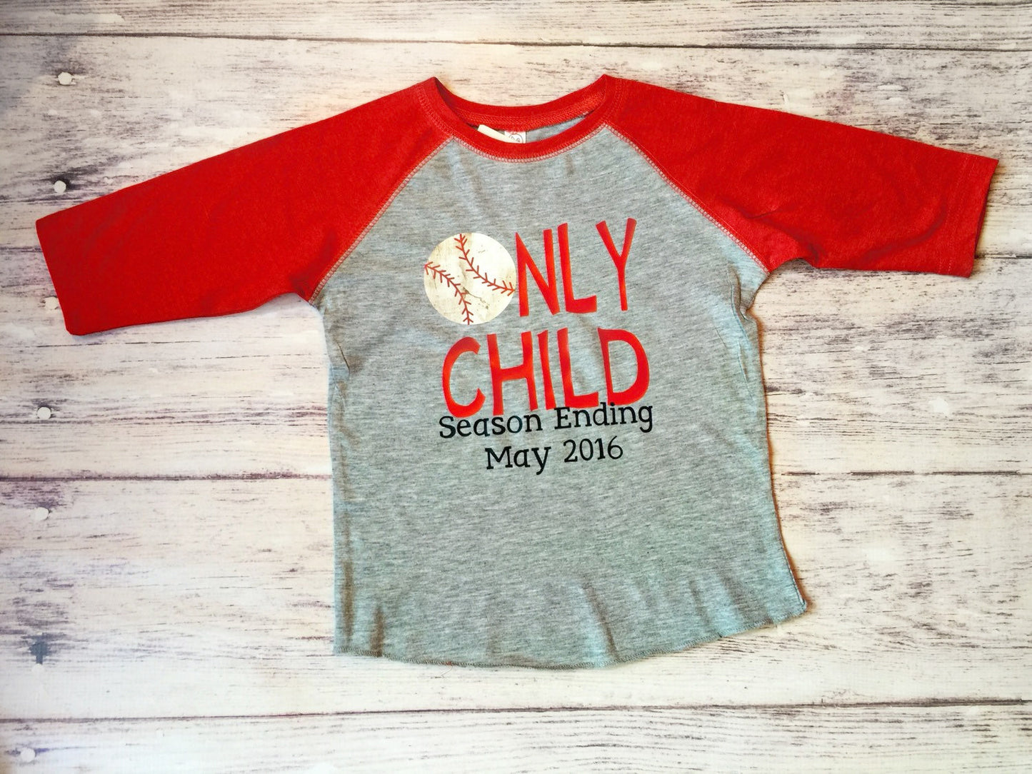 Only Child Shirt, Only Child Expiring Shirt, Only Child Season Ending Shirt, Pregnancy Announcement, Only Child Shirt - Baseball - Purple Elephant STL