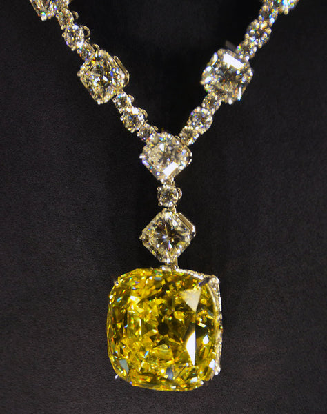 The Tiffany Yellow Diamond, photo by Adam Fagen, 2016.