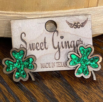 Four Leaf Clover Earrings