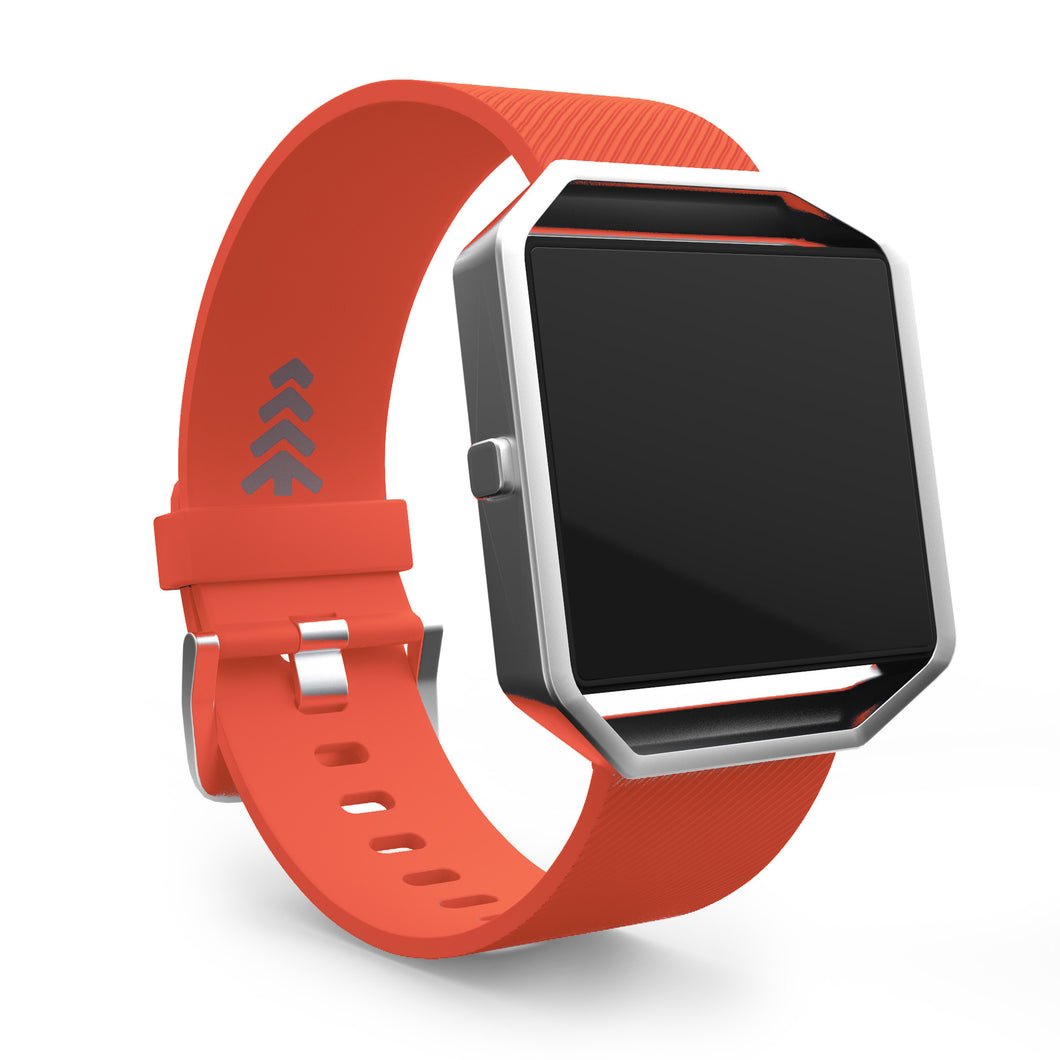 fitbit orange band