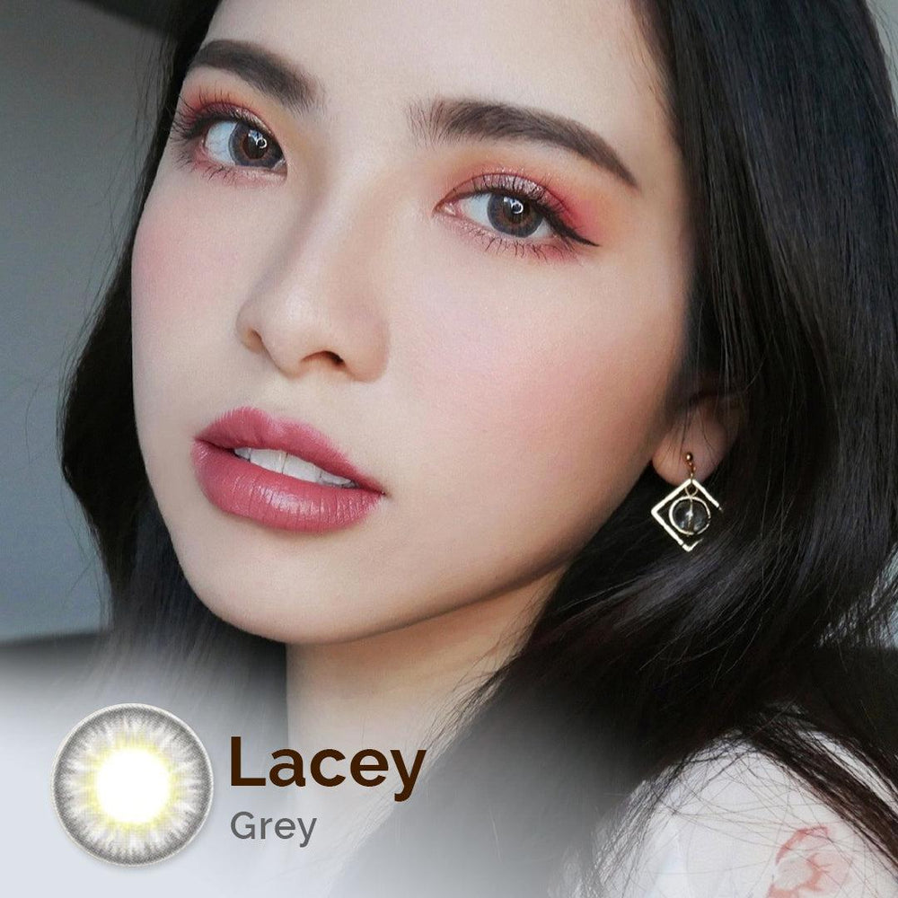Lacey Grey 14.5mm Contact Lens Malaysia Online Murah- B. Eyesland