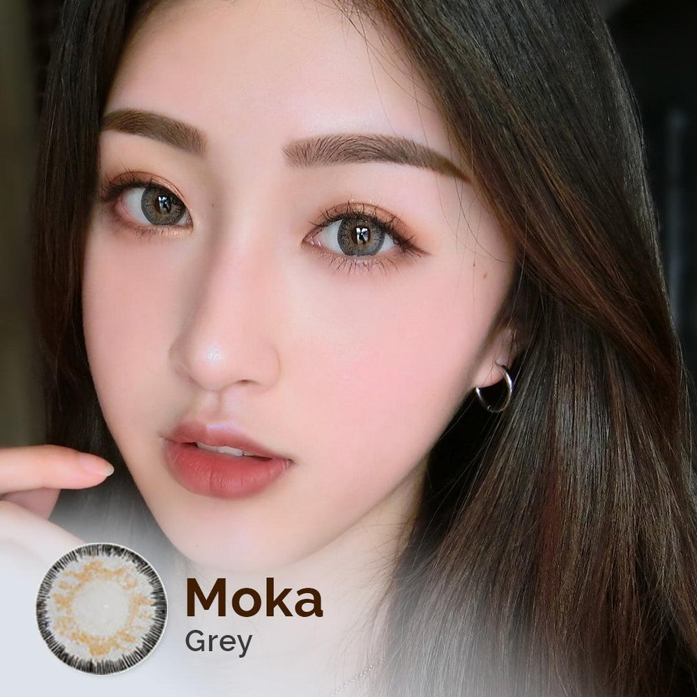 Moka Grey 15mm Contact Lens Malaysia Online Murah- B. Eyesland
