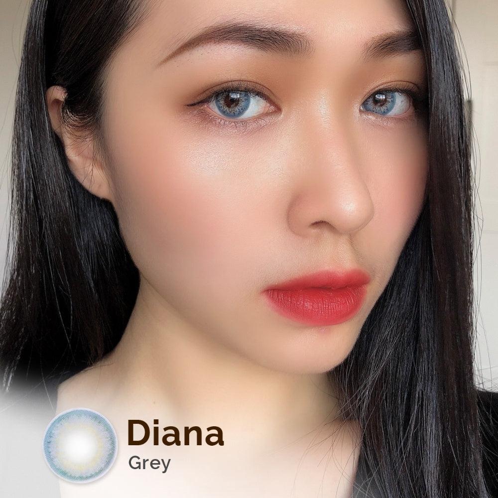 Diana Grey 14.2mm Contact Lens Malaysia Online Murah- B. Eyesland
