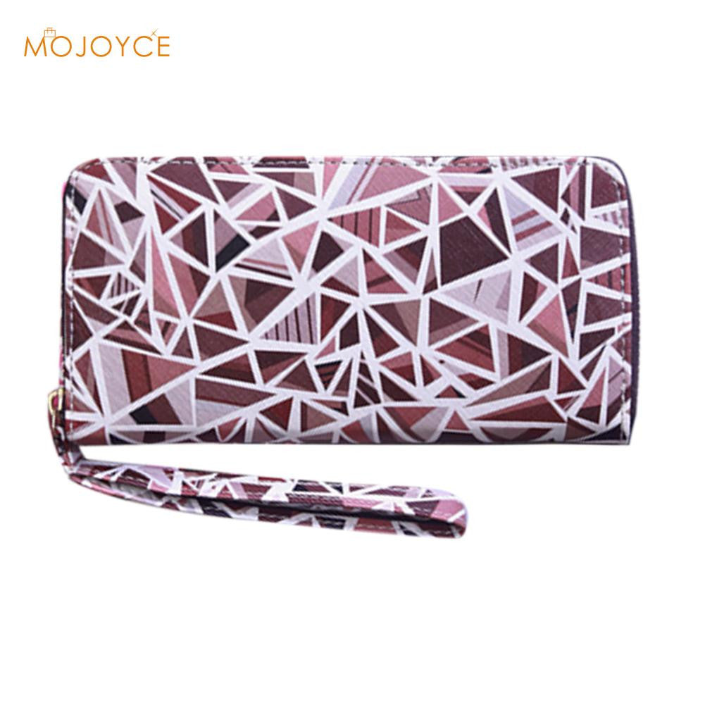 Women WalletGraffiti Embossed Wallet PU LeathPurseWallet Card HoldLong Lady Wallet Purse Clutch Bols