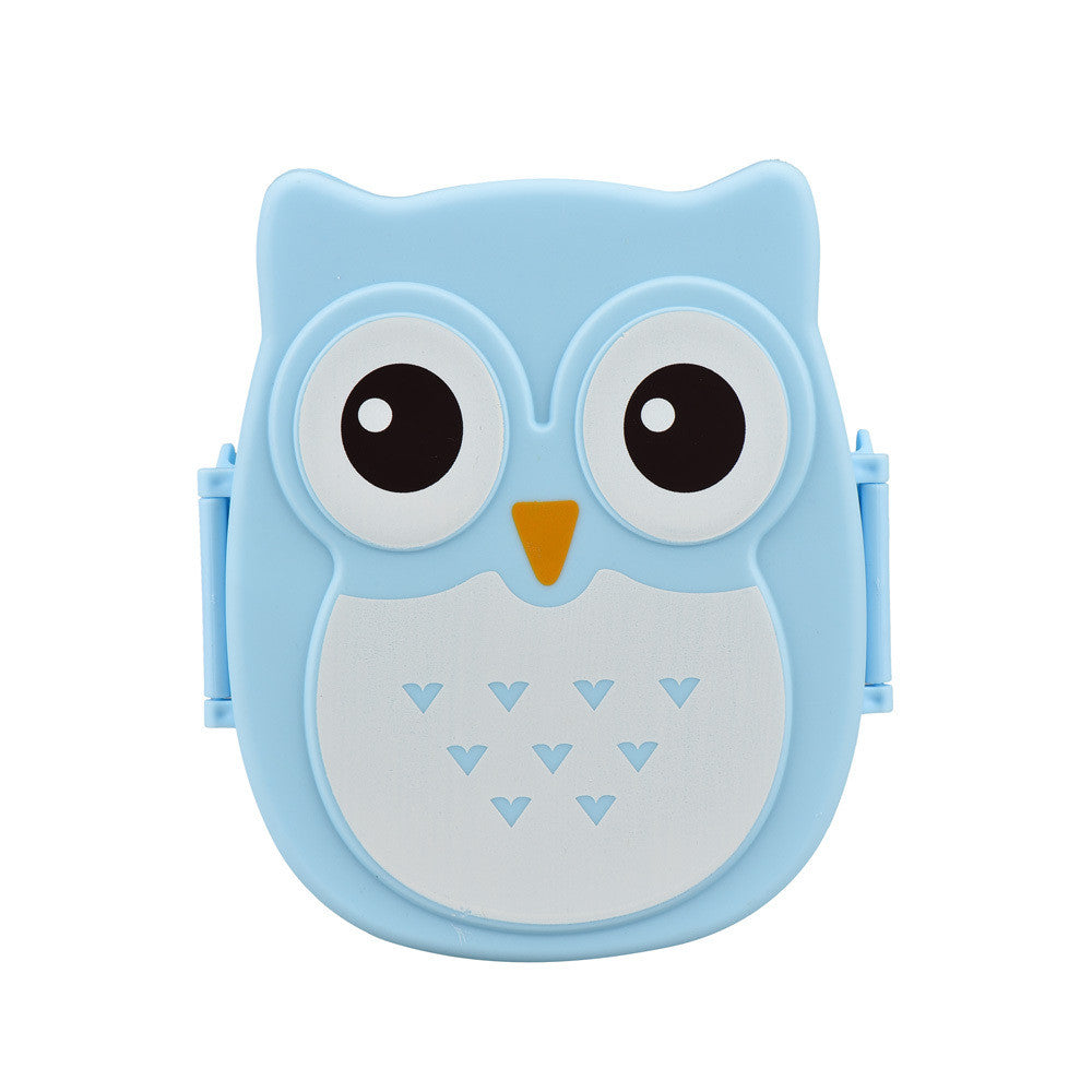 Plastic Owl Lunch Box Lunch bag Food Container Storage Bags For Girls Picnic Portable Bento Box