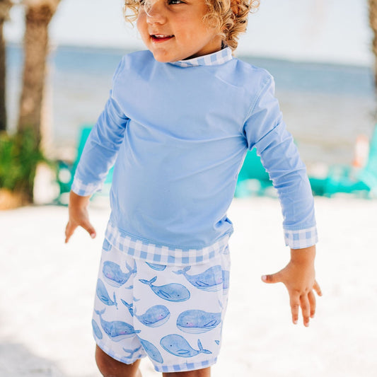 Short Sleeve Lounge Set - Boys Fishing – Sugar Bee Clothing