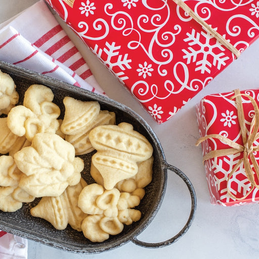 Nordic Ware Geo Cast Cookie Stamps - Silver, 1 - Foods Co.