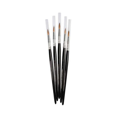 Set of 9 Lissielou Pointed Paint Brush Set All Sizes, Baking Tools