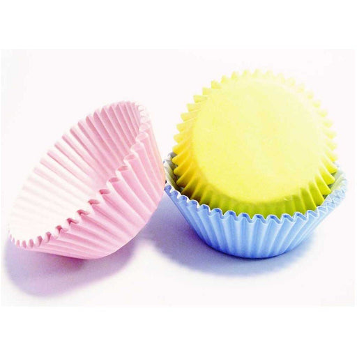 PME Pastel Colours Foil-Lined Baking/Cupcake Cases, Set of 8, Pack of 100