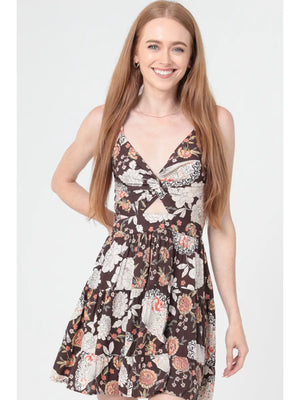 Tessa Floral Mini Dress - Shellsea