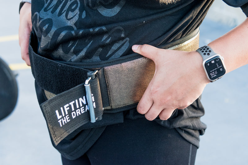 Custom Build Lifting Belt - Open – Lifting the Dream