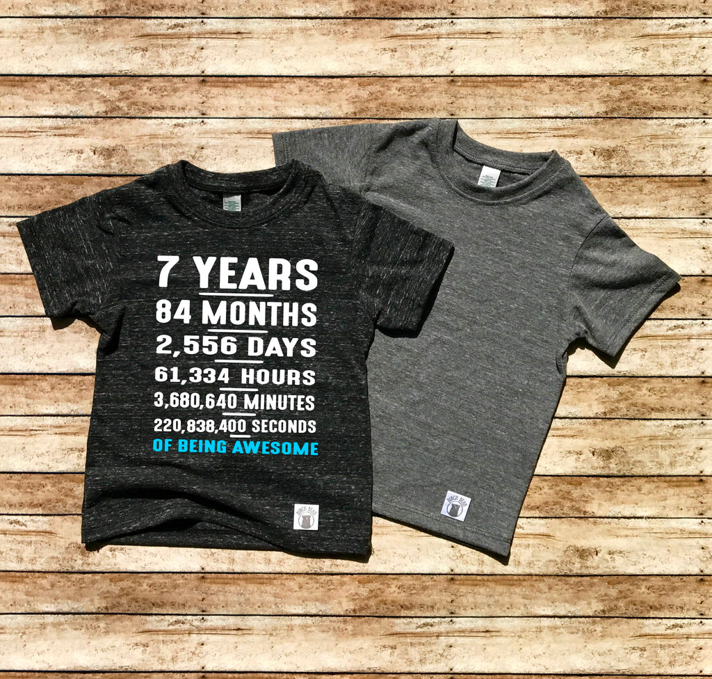 Seven hot sale birthday shirt