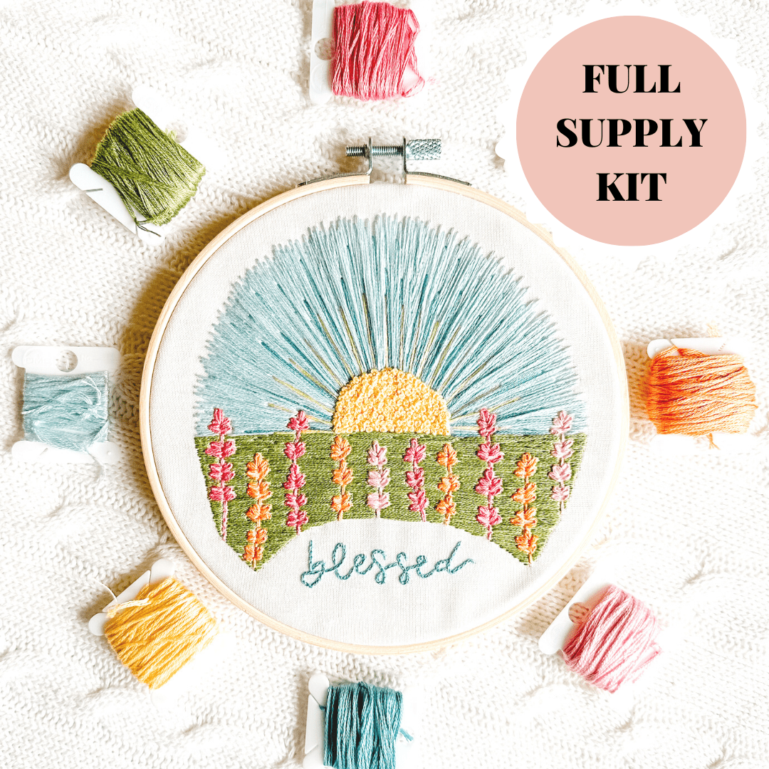 DIY Embroidery Kits from Melisa Joy