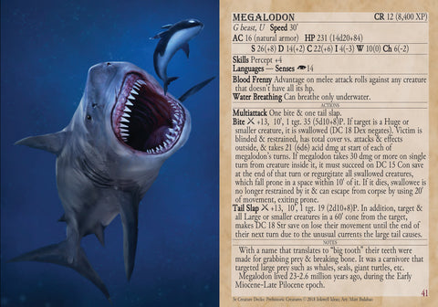 prehistoric megalodon gencon