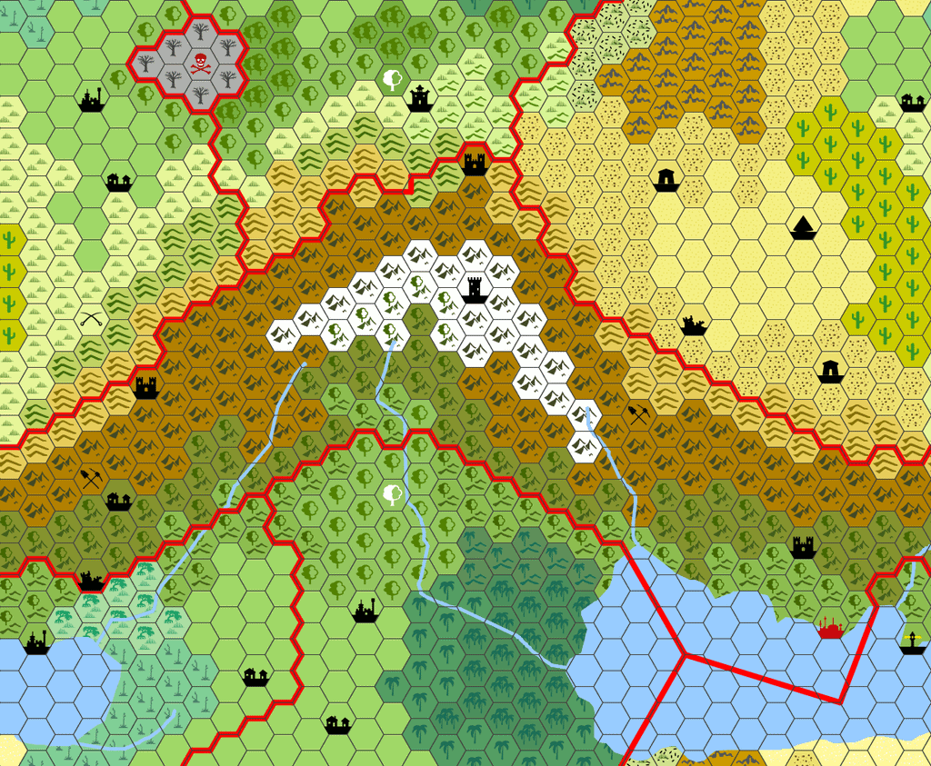 Hex Tile 2в. Hexographer. Hexographer 2. Гексы с центрами.