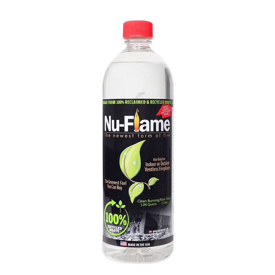 Nu Flame Ethanol Fireplace Fuel 12 X 1 Liter Pack Nuflame Fuel