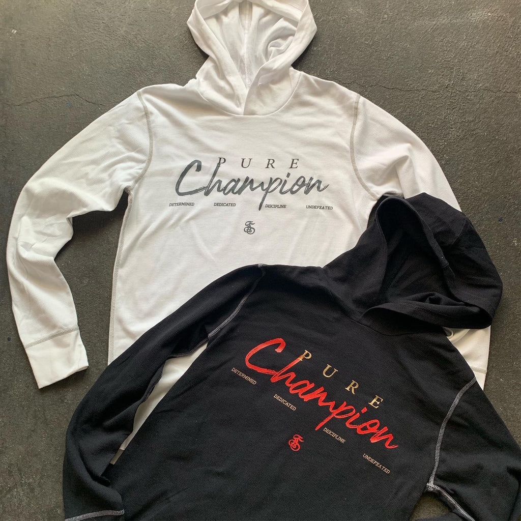 Pure Champion Thermal hoodie – TS by 