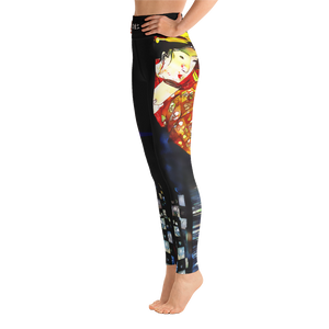 #c9becda0 - ALTINO Senshi Yoga Pants - Senshi Girl Collection