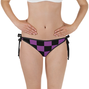 #710a3800 - Grape Black - ALTINO Reversible Bikini Swim Bottom