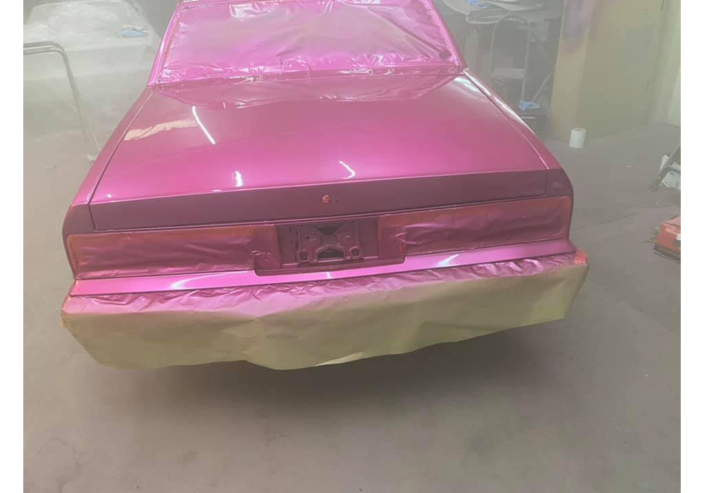 You Cant Sit With Us Pink on Box Chevy