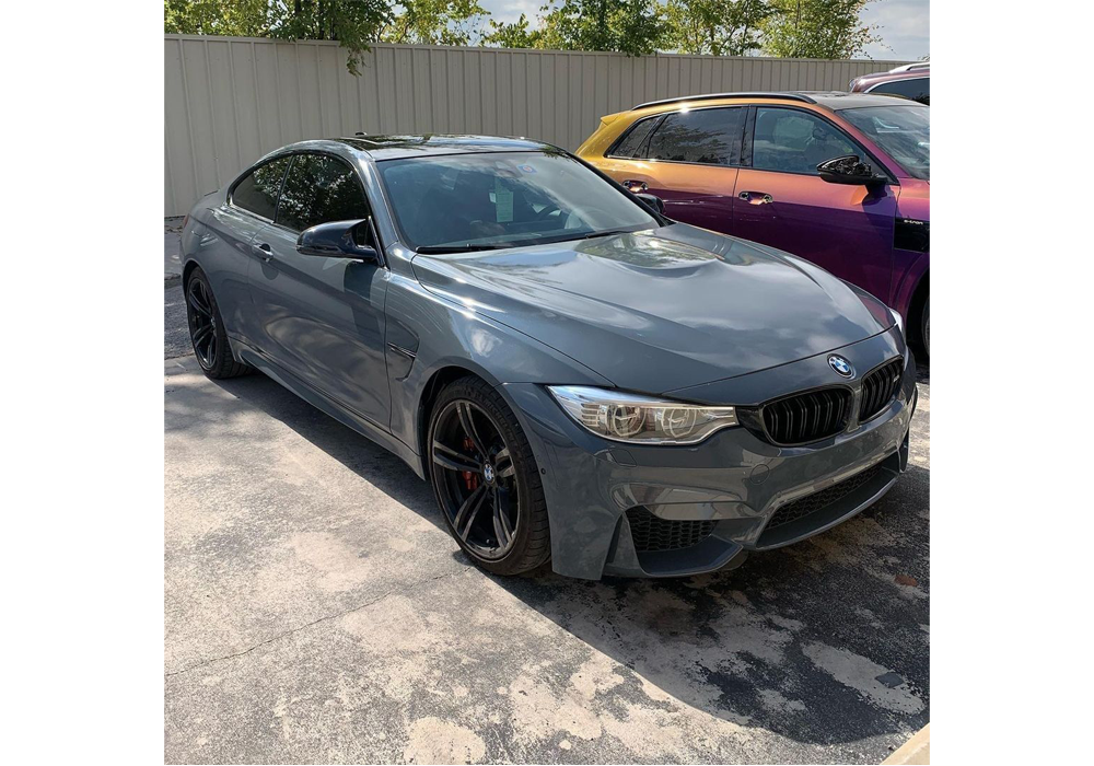 RAL 7037 and RAL 9010 Drop-In Pigments on BMW M4
