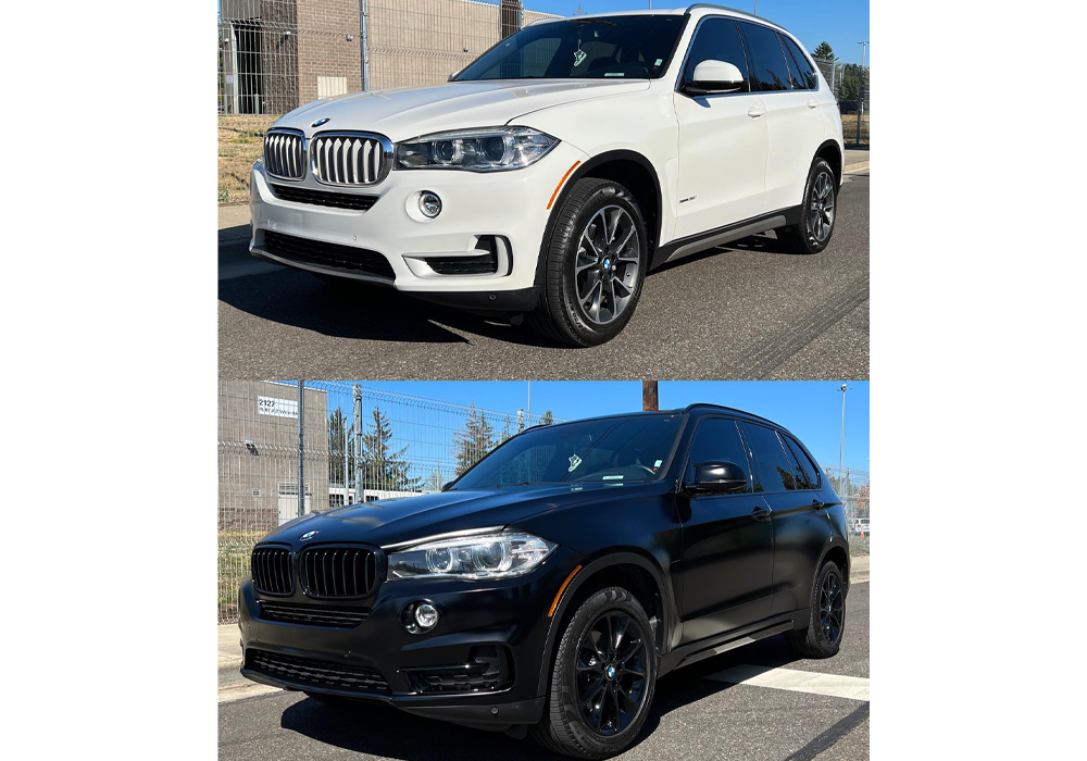 Truly Black Drop-In Pigment on BMW X5