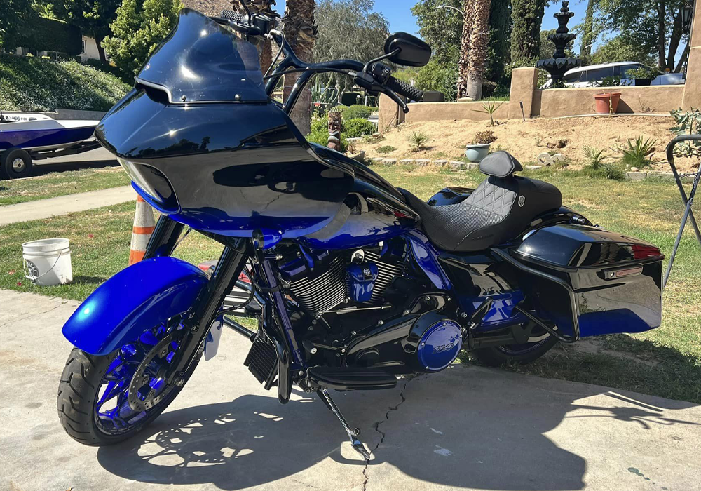 Tamco Custom Colors over 2023 Road Glide Harley Davidson