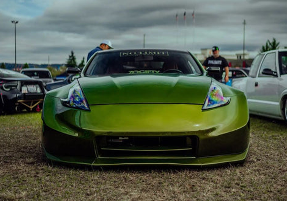 Yuengling Green on Nissan 370z