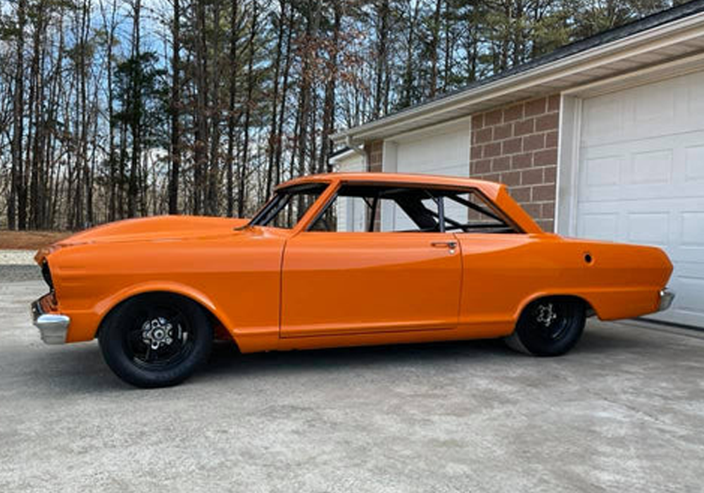 Nielsen Monarch Orange on Custom Automotive
