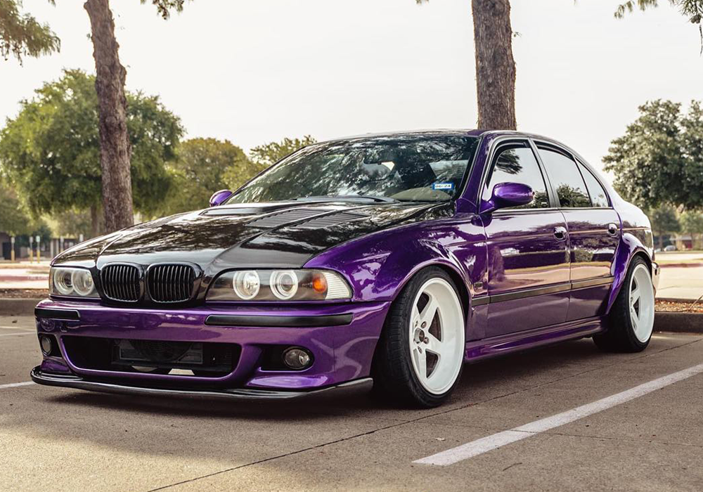 Purple Pop Pearl on BMW