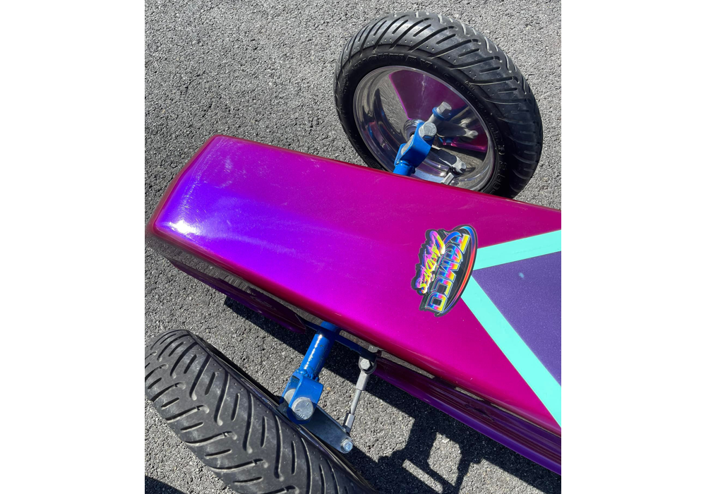 Punk Rock Pink Candy on Jr. Dragster Car