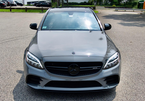 Leo-Nardo Gray Drop-In Pigment on Mercedes C43