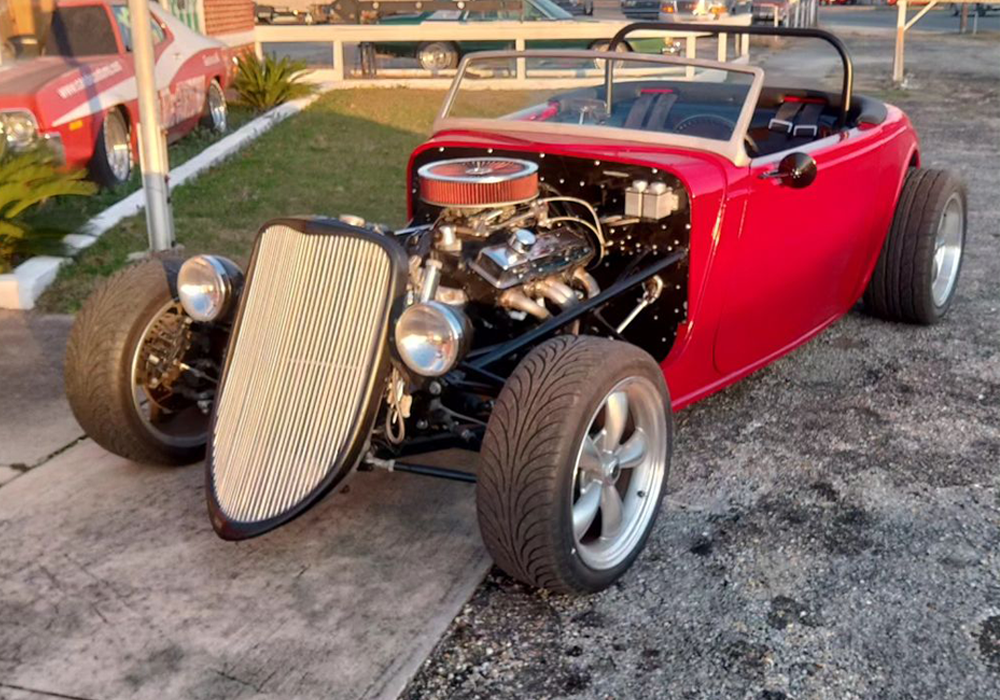 Blood Diamond Metallic and Courage Red on Custom Automotive