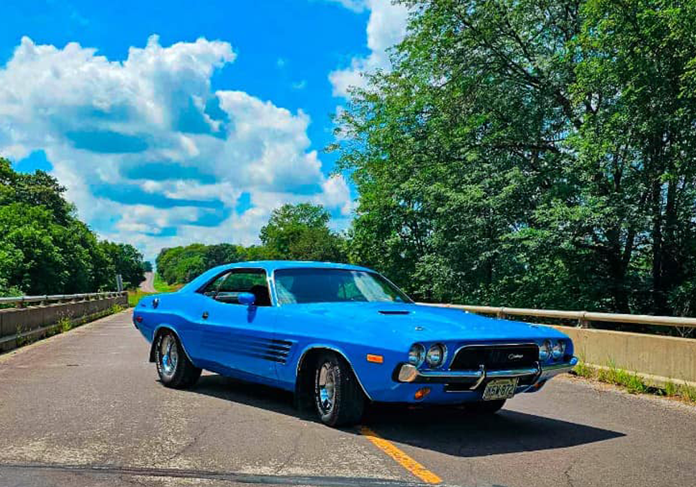 Tamco OEM Chrysler Basin Street Blue on Challenger