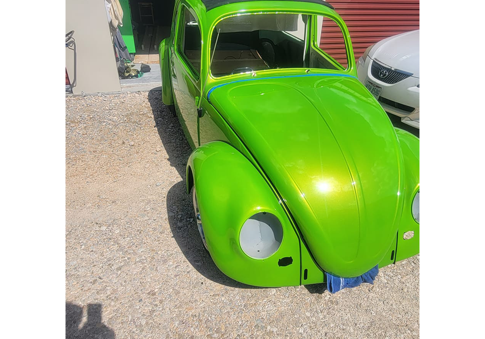 Sublime Green on Volkswagen Beetle