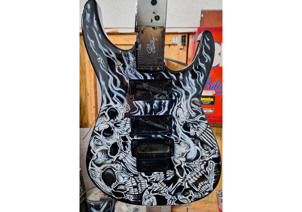 Tamco Intensity on Custom Guitar