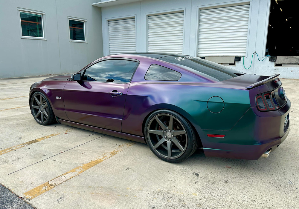 Mystic Chrome Alpha Custom Color on Audi RS7