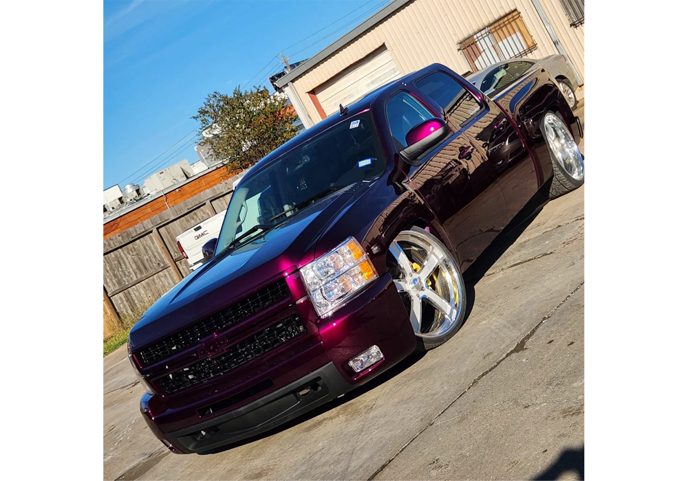 Grapeness Candy on Chevrolet Silverado