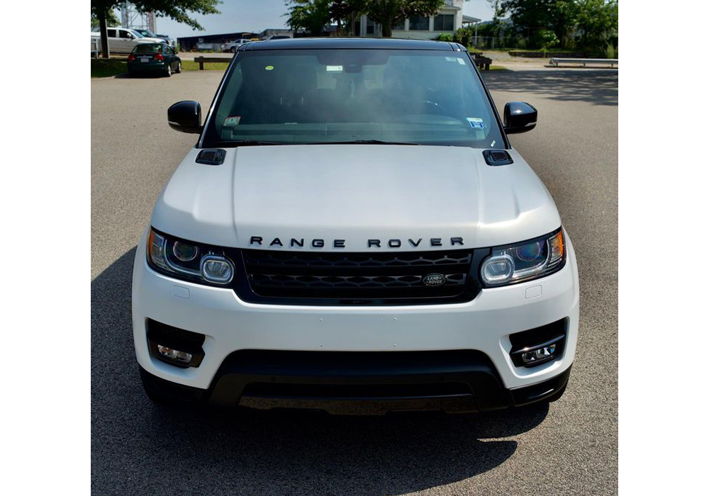 Diamond Gold over White on Range Rover