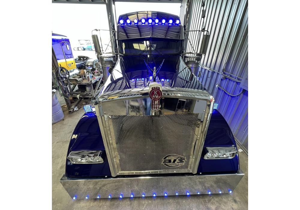 Tamco Liberty Blue on Custom Truck