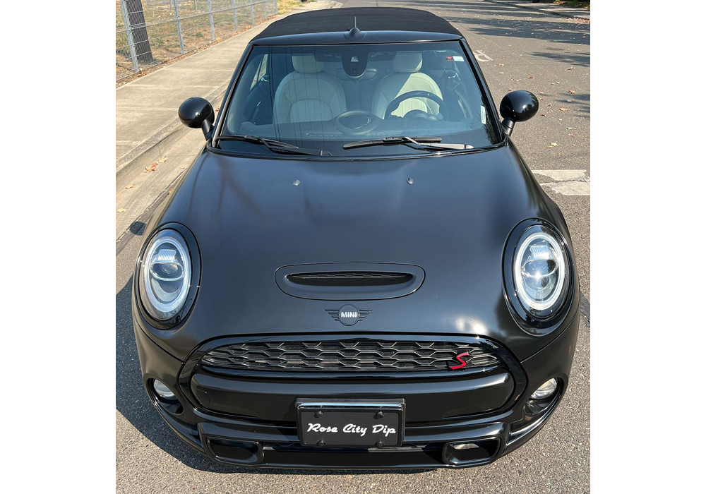 Truly Black Drop-In Pigment on Mini Cooper S