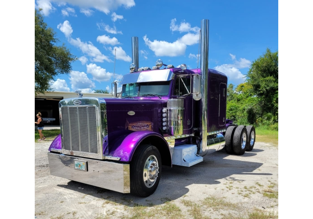 Purple Pop Pearl on Custom Truck