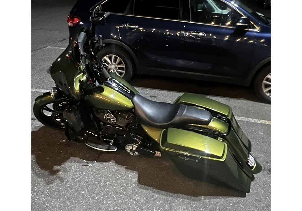 Yuengling Green Custom Color over Street Glide Harley Davidson
