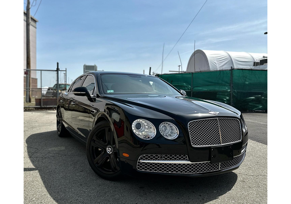 OEM Chrysler Brilliant Black on Bentley Flying Spur