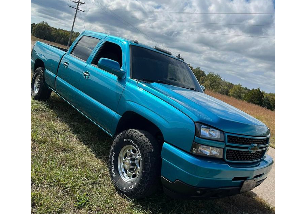 Caribbean Current Custom Color on Chevrolet