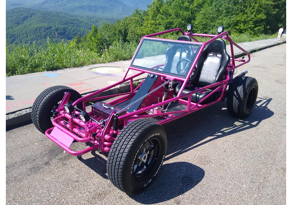 Piss Off Pink Pearl on Custom Automotive