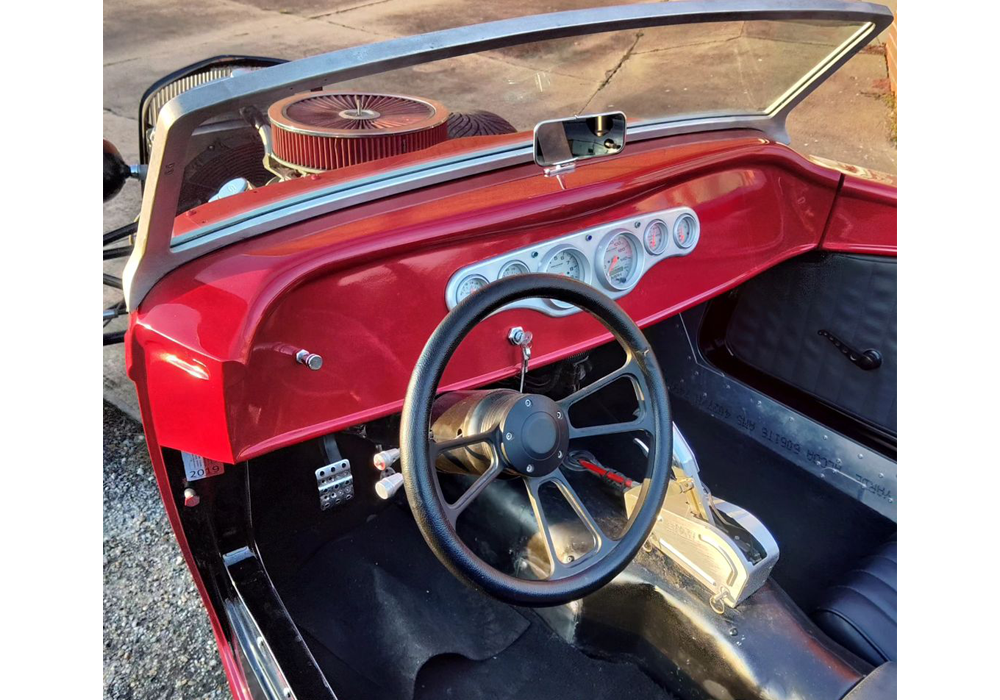 Blood Diamond Metallic and Courage Red on Custom Automotive