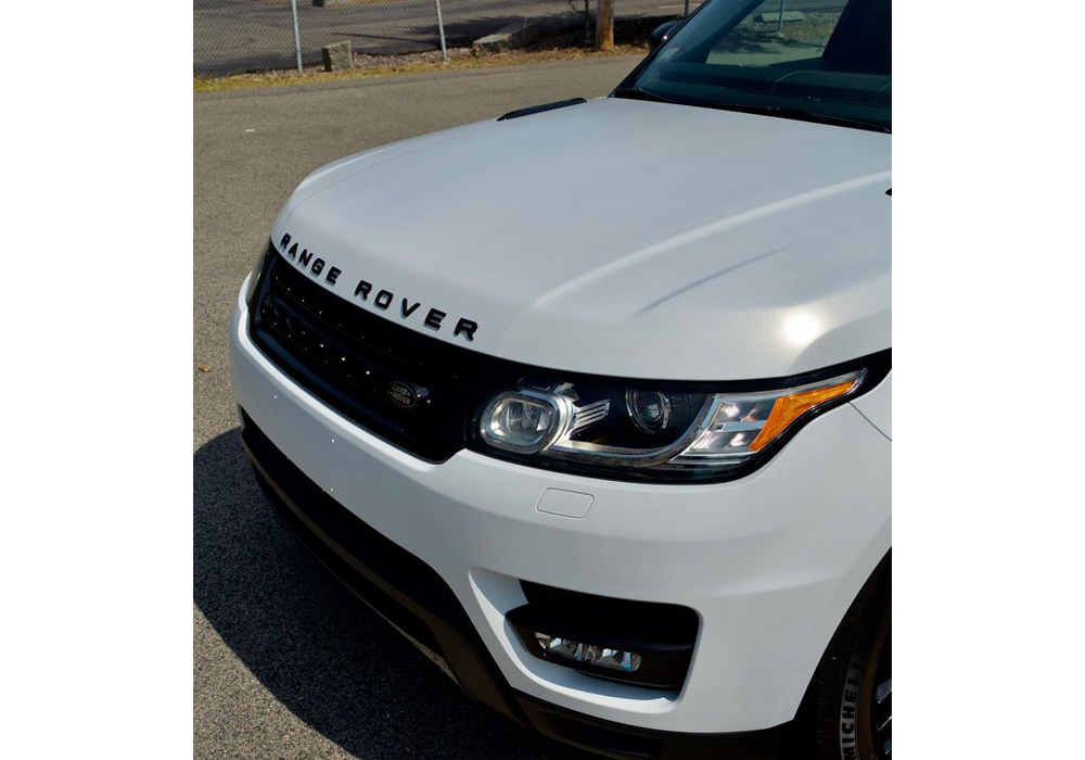 Diamond Gold over White on Range Rover