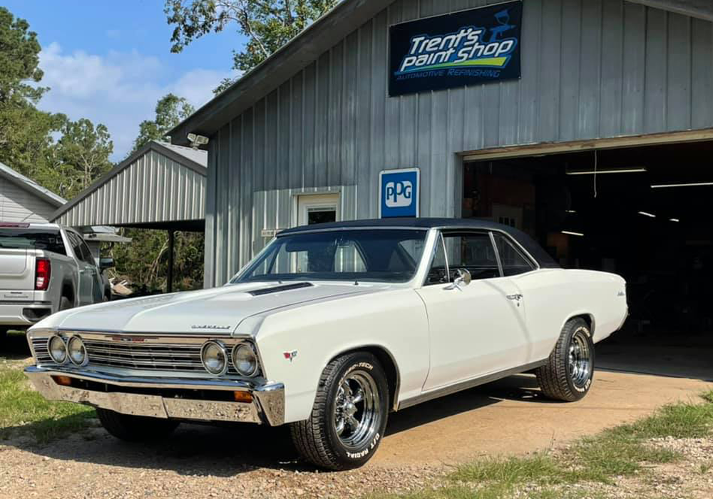 Stellar Series “Violet” on 1967 Chevelle