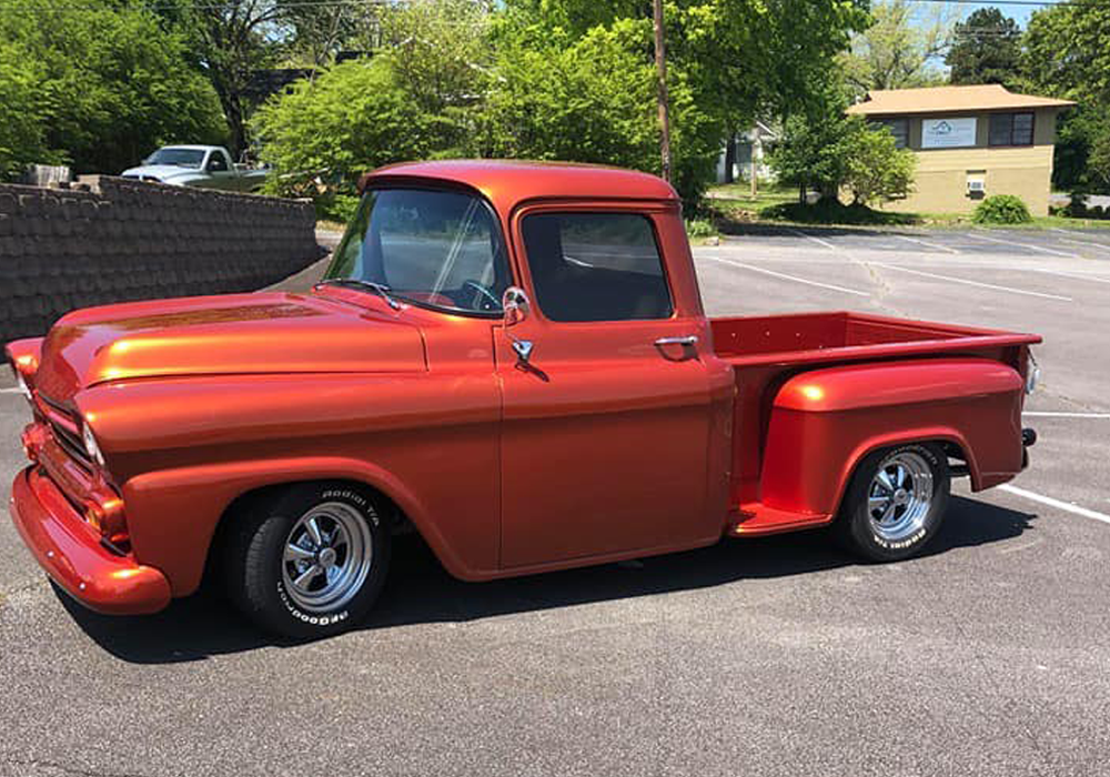 Toxic Sunburst on Chevy Pick-up Truck